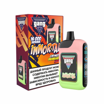 Эл. сиг. GANG IMMORTAL 16000 Ванильная кола 2%