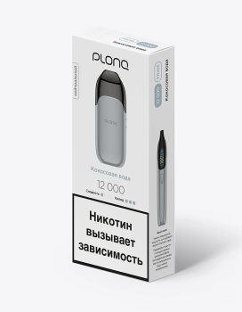 Эл. сиг. PLONQ PRIME 12000 Кокосовая вода 2%