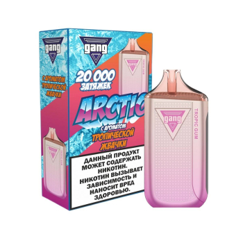 Эл. сиг. GANG ARCTIC РФ (20000) Тропическая жвачка 4 мл.