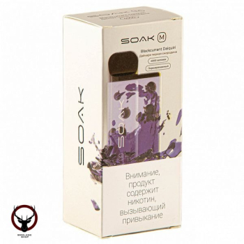 SOAK M Blackcurrant Daiquiri 4000 затяжек МРК