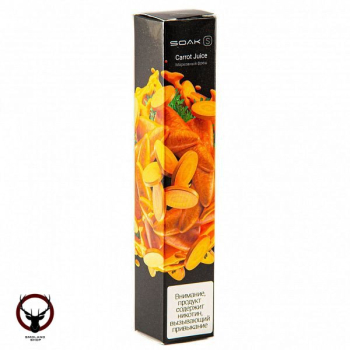 SOAK S Carrot Juice 2500 затяжек МРК