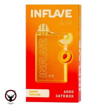 INFLAVE AIR Дыня Персик (6000 затяжек) МРК