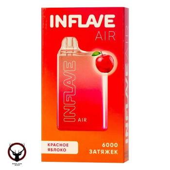INFLAVE AIR Красное яблоко (6000 затяжек) МРК