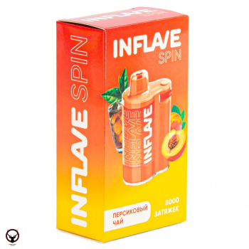 INFLAVE SPIN Персиковый чай (8000 затяжек) МРК
