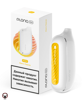 PLONQ MAX Манго персик (6000 затяжек) 20 мг