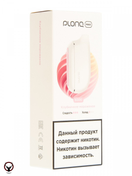 PLONQ MAX Клубничное мороженое (6000 затяжек) 20 мг