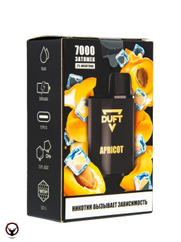 DUFT Apricot (7000 затяжек) МРК