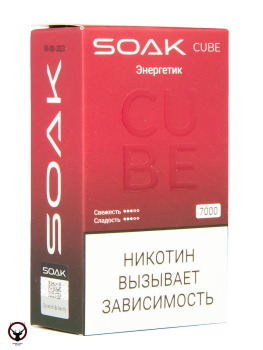 SOAK CUBE Энергетик 7000 затяжек