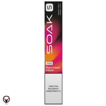 SOAK S Fruit Blast 3500 затяжек МРК