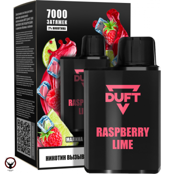 DUFT Raspberry Lime (7000 затяжек) МРК