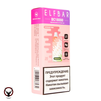 ELF BAR BC Клубника Киви (18 000 затяжек) 20 мг МРК