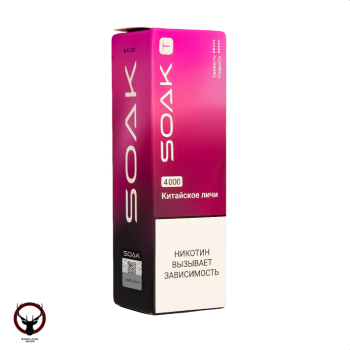 SOAK T Китайское личи 4000 затяжек МРК