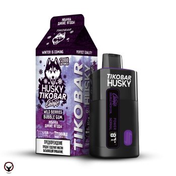 TIKOBAR HUSKY Сибирь Жвачка дикие ягоды 12000 затяжек МРК