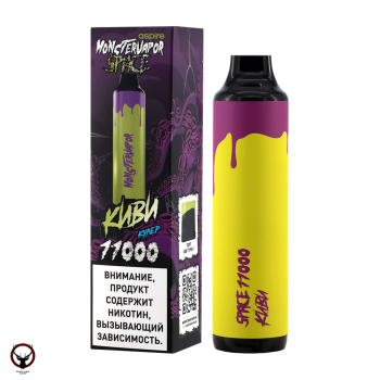 MONSTERVAPOR SPACE Киви (11000 затяжек) МРК