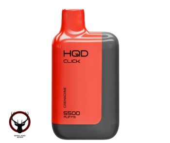 HQD CLICK Устройство + картридж Гранатовый сок со смородиной и лимоном (5500 затяжек) МРК