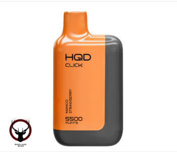 HQD CLICK Устройство + картридж Манго Клубника (5500 затяжек) МРК
