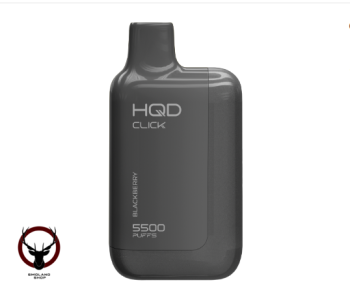HQD CLICK Устройство + картридж Ежевика (5500 затяжек) МРК