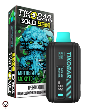 TIKOBAR SOLO Мятный Мохито 9000 затяжек МРК