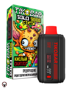 TIKOBAR SOLO Кислые Конфеты 9000 затяжек МРК