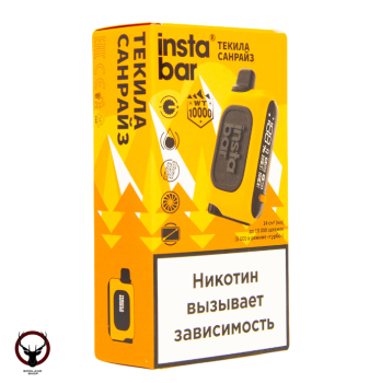 PLONQ INSTABAR Текила санрайз (10000 затяжек) 20 мг МРК