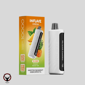 INFLAVE OMEGA Ананас белый чай (10000 затяжек) МРК