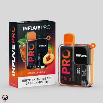 INFLAVE PRO Персиковый чай (7000 затяжек) МРК