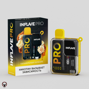 INFLAVE PRO Карамельный попкорн (7000 затяжек) МРК