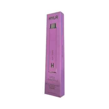 Эл. сиг. HYLA 1200 бникотина Алоэ виноград /Aloe Grape 0 %