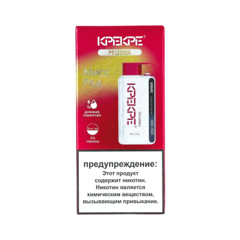 Эл. сиг. ATTACKER KPEKPE PS А 12000 Мисс Ред (малина вишня клубника) 2 %