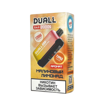Эл. сиг. DUALL BAR 12000 Малиновый лимонад 2 %