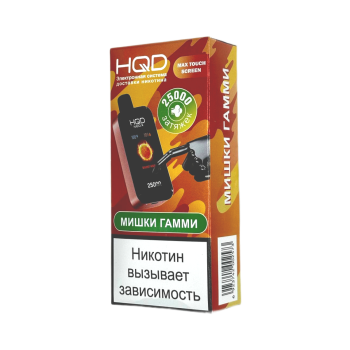 Эл. сиг. HQD NEO X РФ (25000) Мишки гамми 4 мл