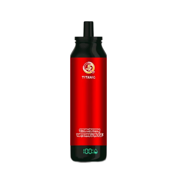 Эл. сиг. Q5 TITANIC 14000 Клубника арбуз лед /Strawberry watermelon ice  2 %