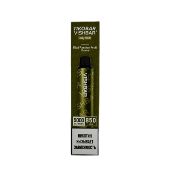 Эл. сиг. TIKOBAR X VISHBAR 5000 Киви Маракуйя Гуава / Kiwi Passion Fruit Guava 2%