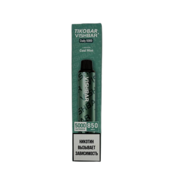 Эл. сиг. TIKOBAR X VISHBAR 5000 Свежая Мята / Cool Mint 2%
