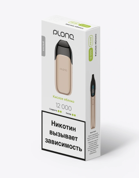 PLONQ PRIME Кислое яблоко (12000 затяжек) 20 мг