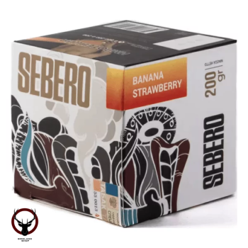 SEBERO Classic с ароматом Банан – Клубника (Banana strawberry), 200 гр.