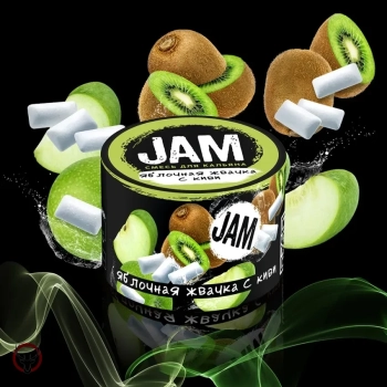 JAM Жвачка с киви и яблоком 30гр МРК