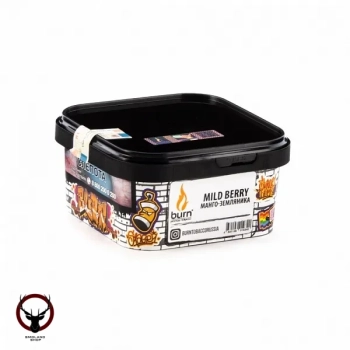 Burn с ароматом Сочное желтое манго с кисло-сладкой лесной земляникой (Mild Berry), 200гр. МРК