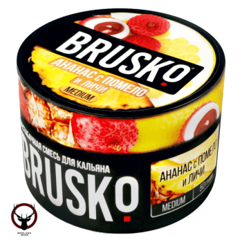 BRUSKO MEDIUM Ананас с помело и личи 50гр МРК