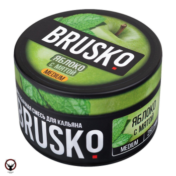 BRUSKO MEDIUM Яблоко с мятой 50гр МРК