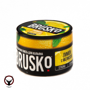 BRUSKO STRONG Лимон с мелиссой 50гр МРК