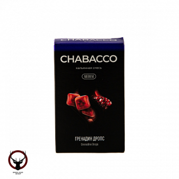 Chabacco MEDIUM Grenadine drops 50гр МРК