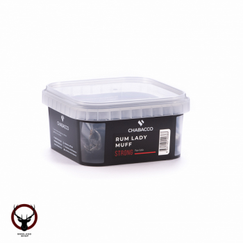 Chabacco STRONG Rum lady muff 200гр МРК