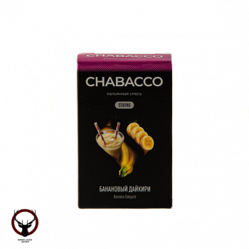 Chabacco STRONG Banana daiquiri 50гр МРК