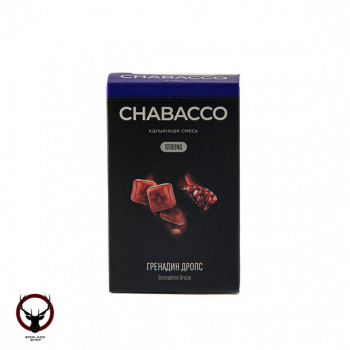 Chabacco STRONG Grenadine drops 50гр МРК