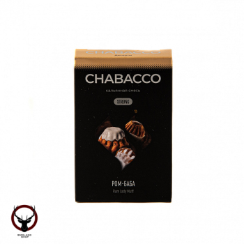 Chabacco STRONG Rum lady muff 50гр МРК