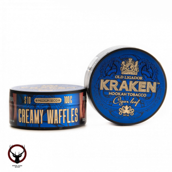 Kraken Medium Seco с ароматом Сливочные вафли S10 100гр.