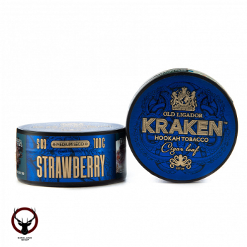 Kraken Medium Seco с ароматом Клубника S03 100гр.
