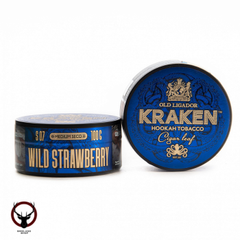 Kraken Medium Seco с ароматом Земляника S07 100гр.