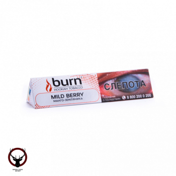Burn с ароматом Сочное желтое манго с кисло-сладкой лесной земляникой (Mild Berry), 25гр.